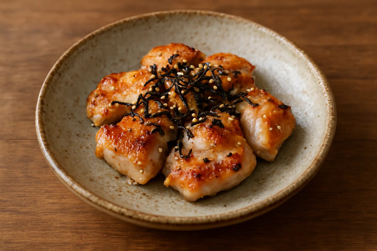 鶏もも塩こんぶ焼きの料理イメージ