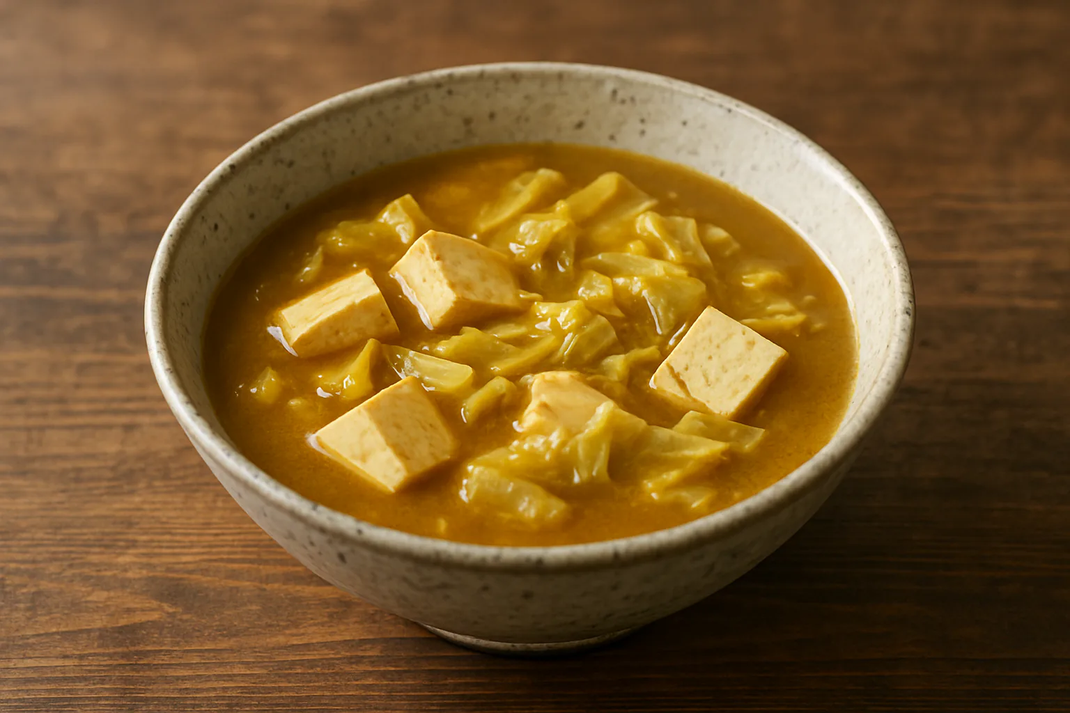カレー豆腐スープの料理イメージ