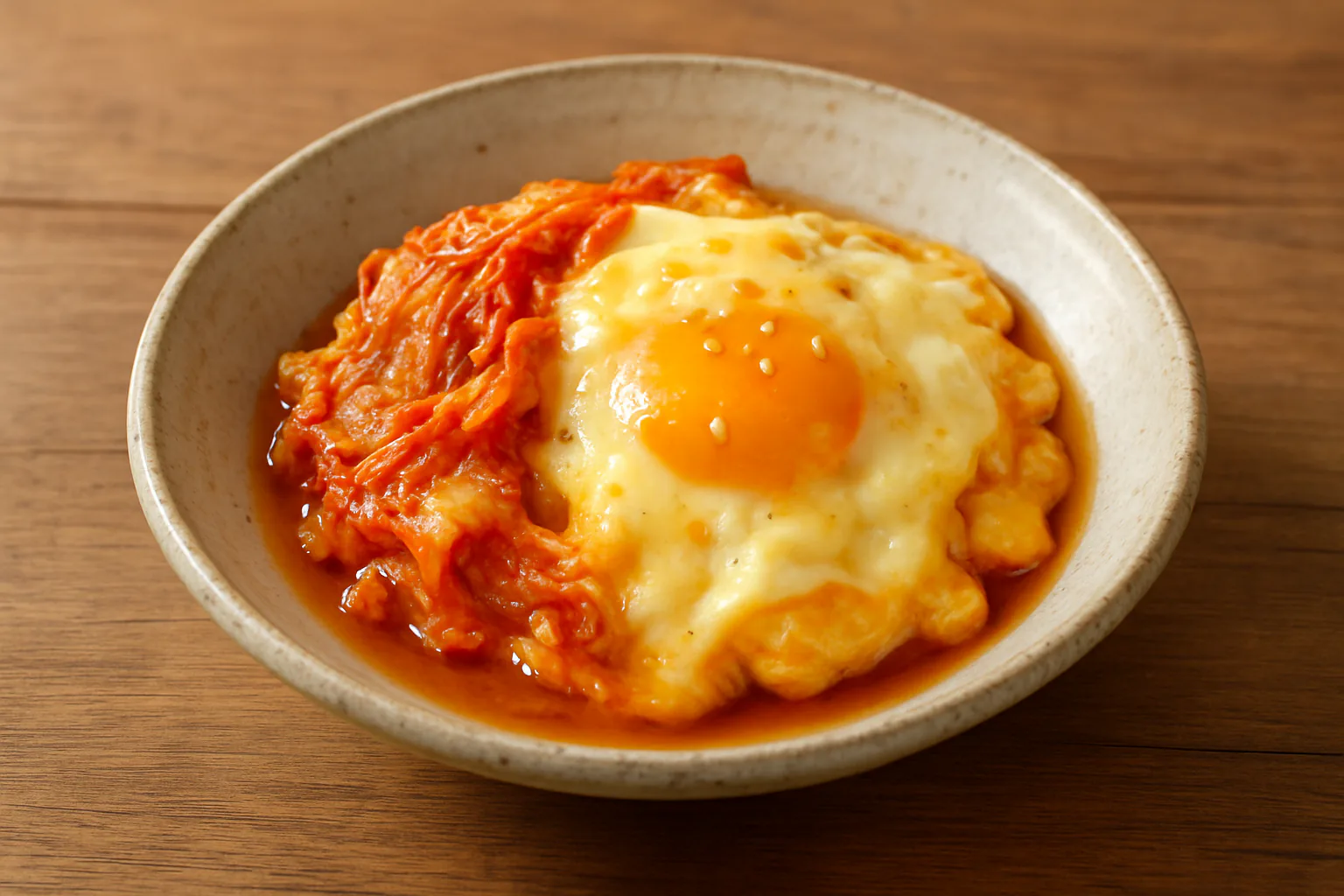 キムチチーズたまごの料理イメージ