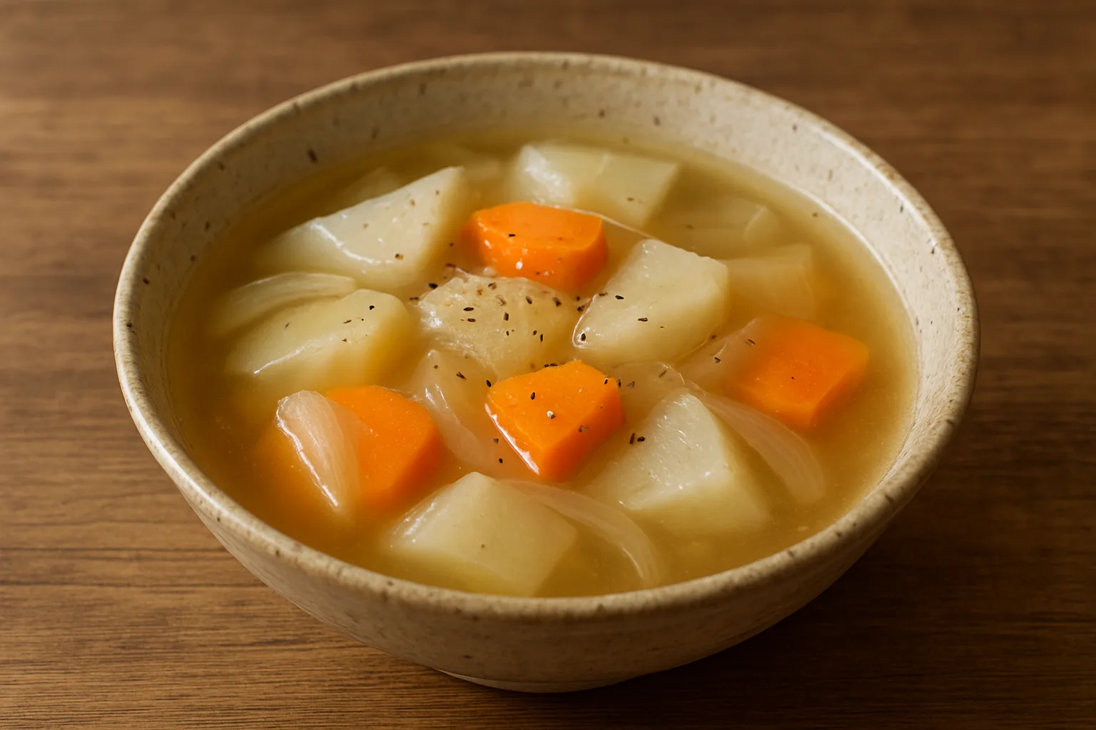 大根にんじんスープの料理イメージ